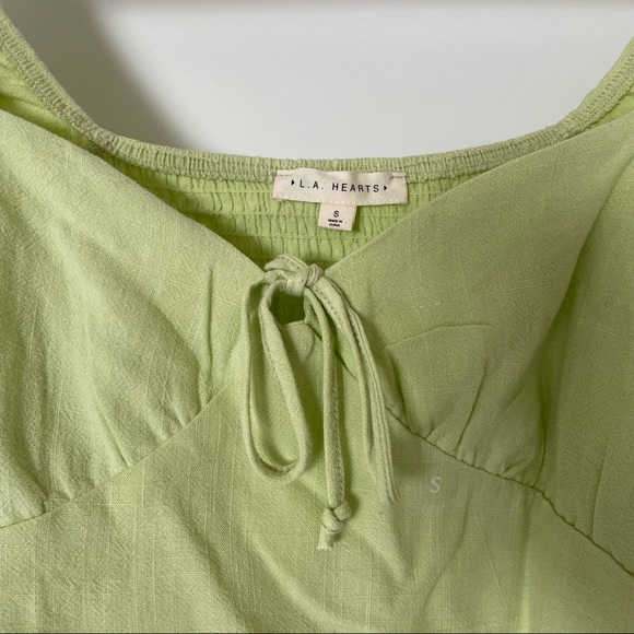 LA Hearts Crop Long Sleeve - Picture 2 of 4